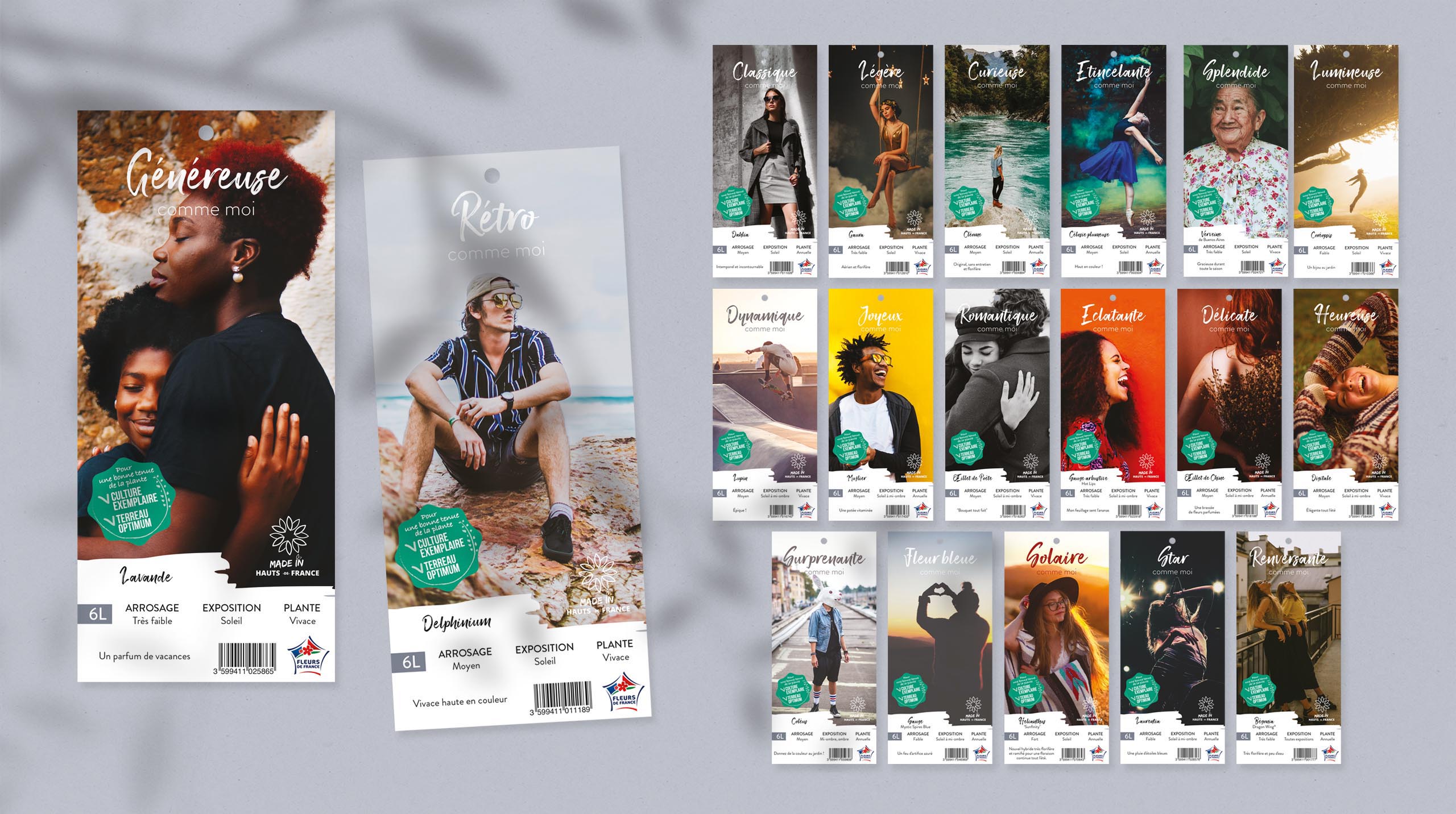 Floramedia Agence communication horticole - Nos réalisations : chromos personnalisés Horti-Flandre