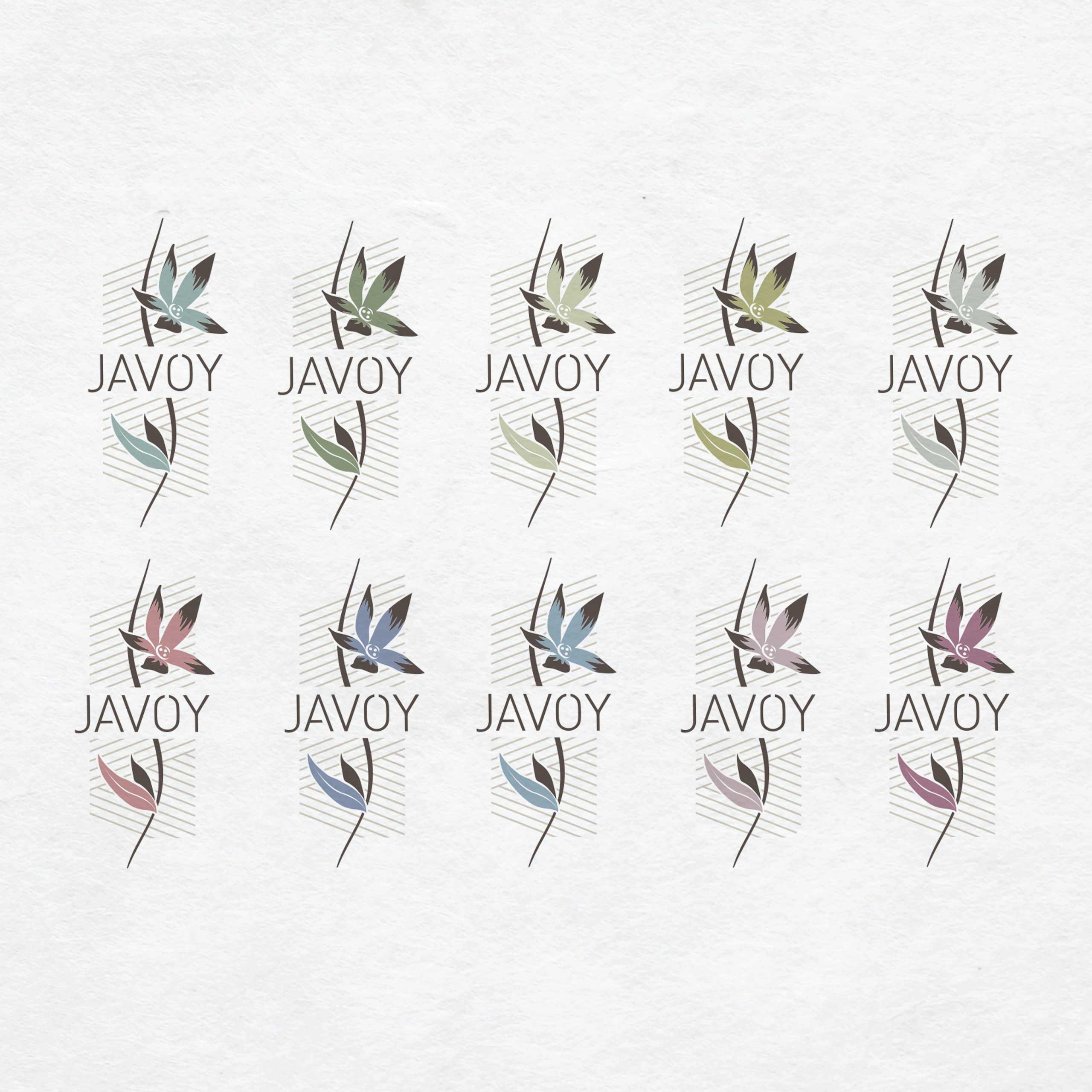 Floramedia - Réalisation : logo et identité visuelle Javoy