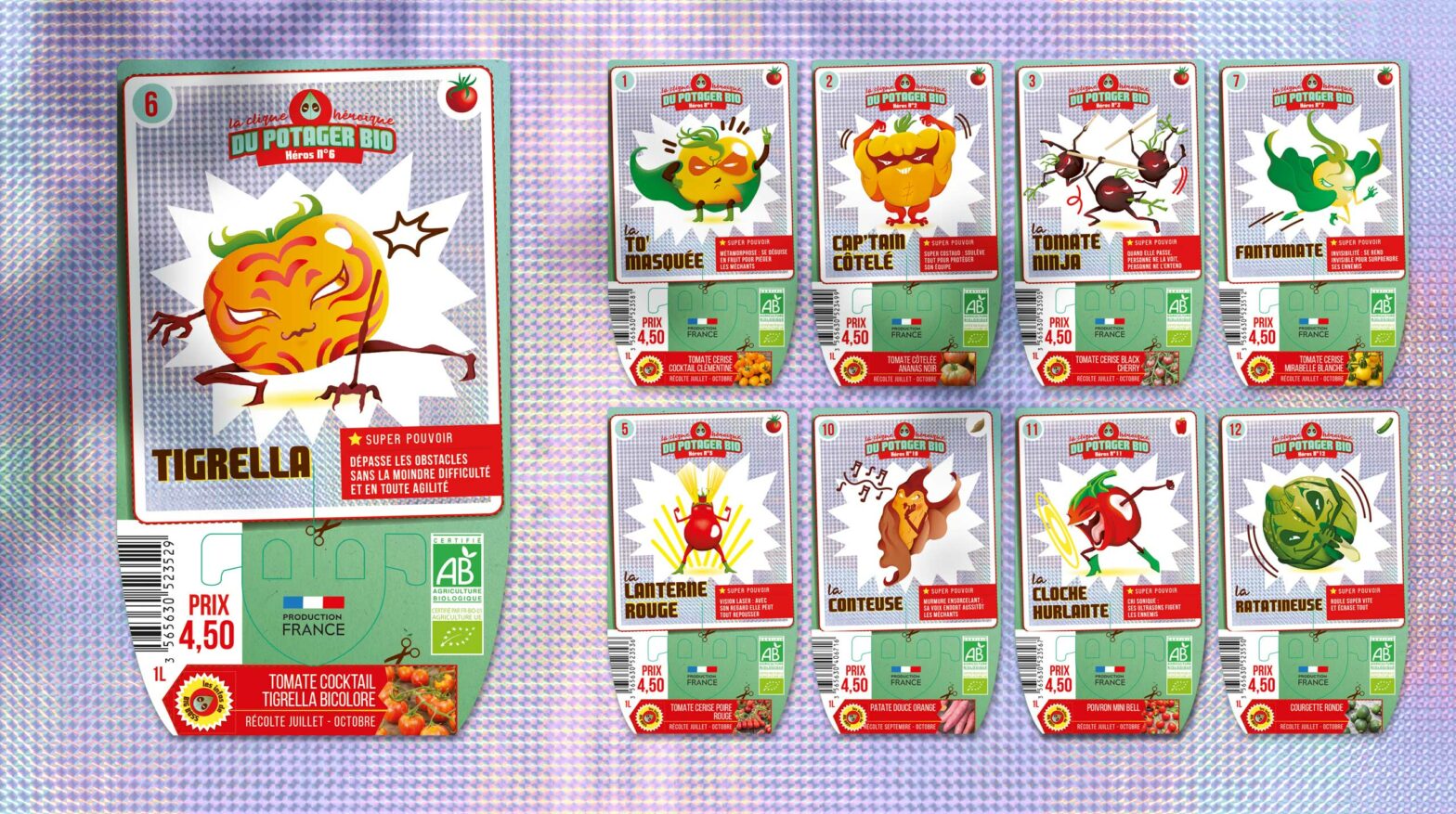 Floramedia Carrefour La clique heroique du potager