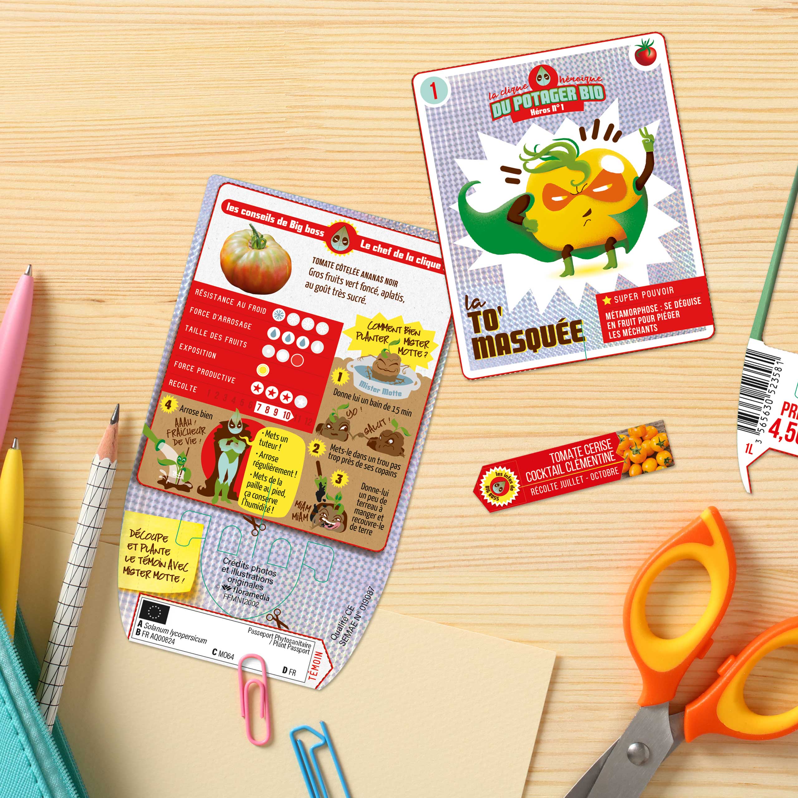 Floramedia Carrefour La clique heroique du potager