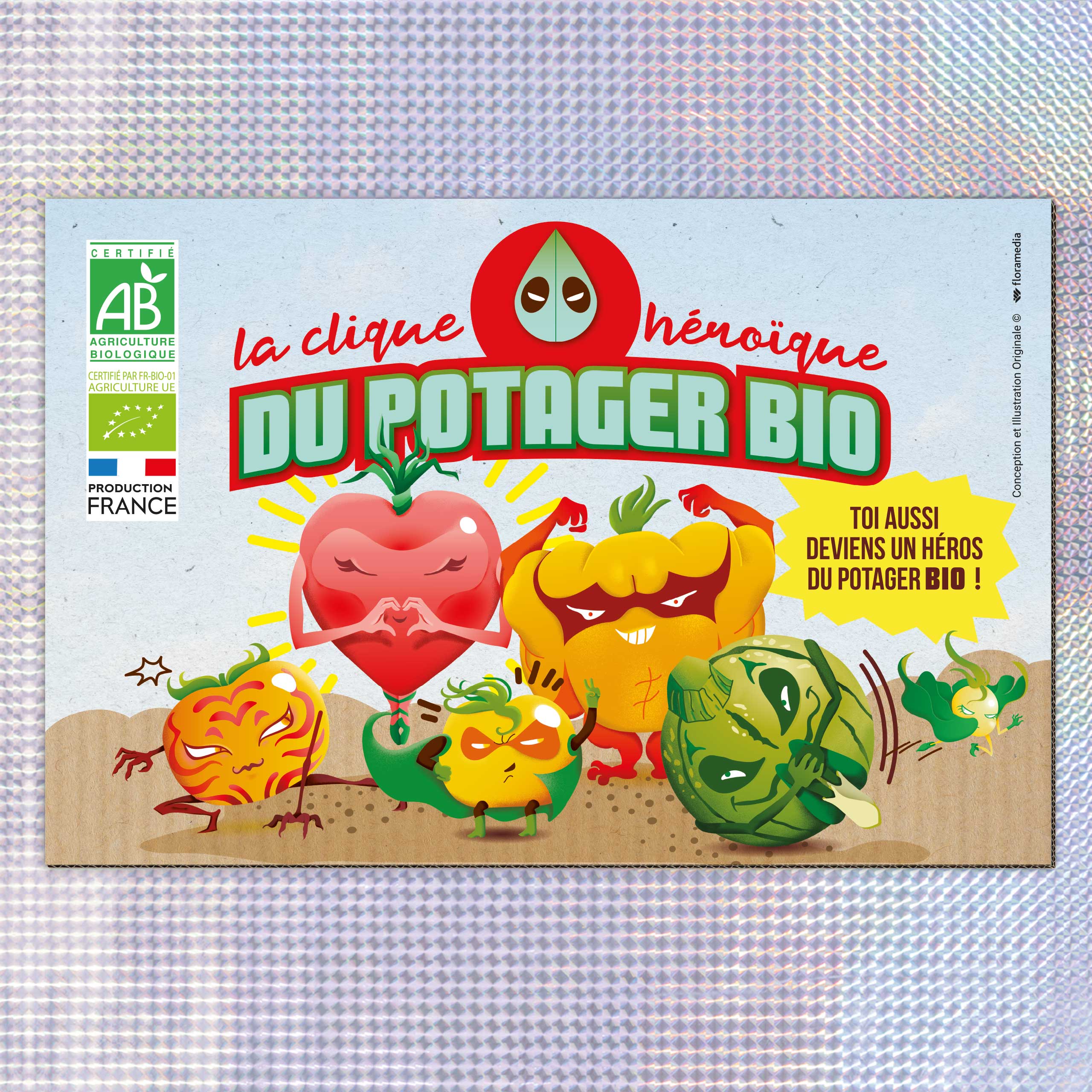 Floramedia Carrefour La clique heroique du potager