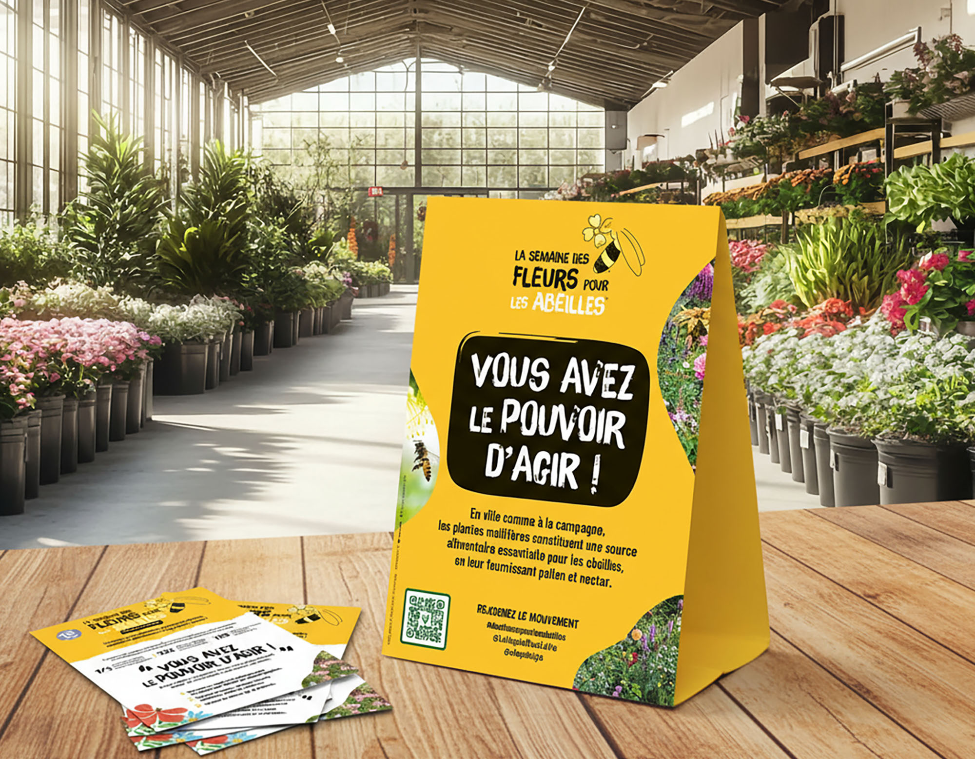 Floramedia Valhor semaine des fleurs pour les abeilles 