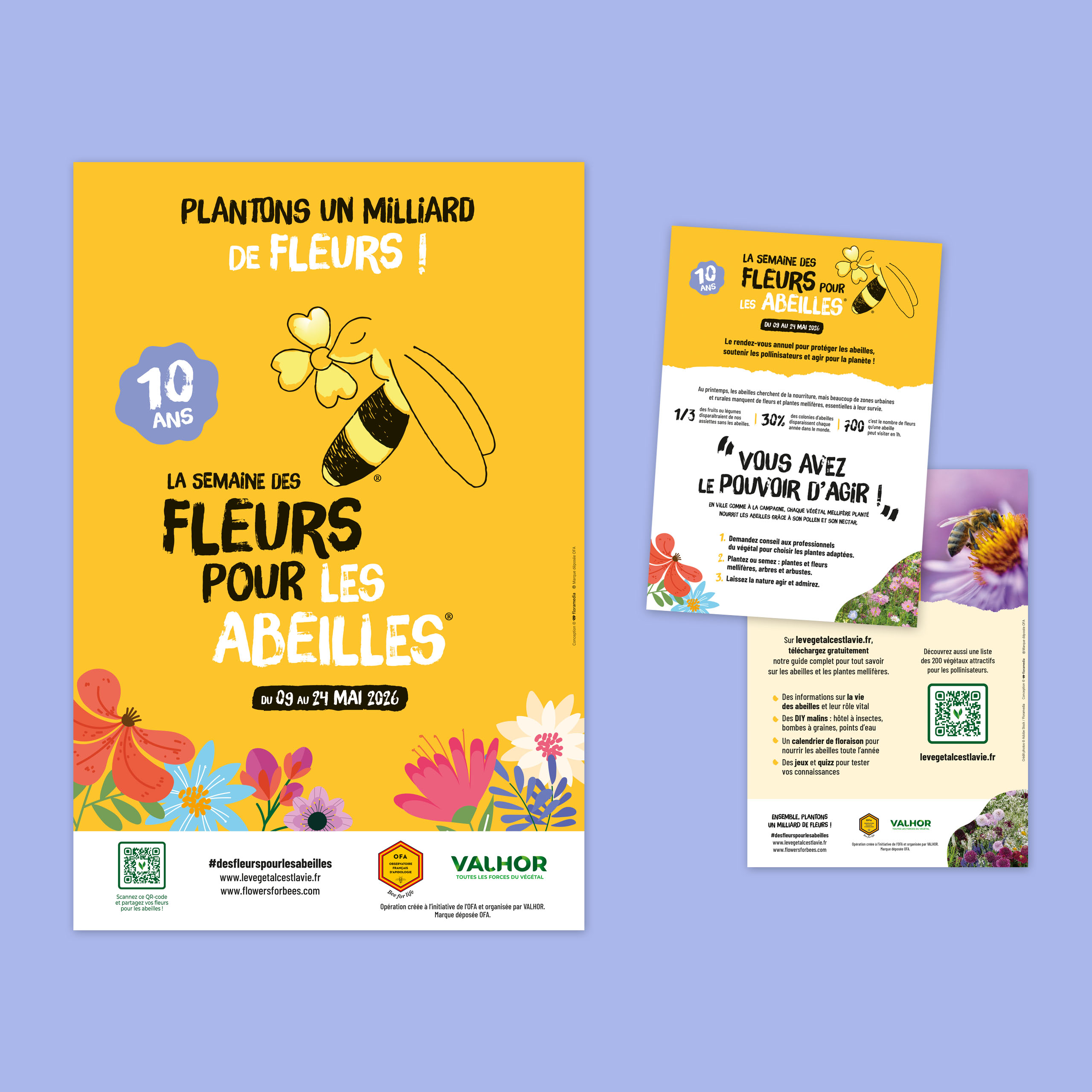 Floramedia Valhor semaine des fleurs pour les abeilles 