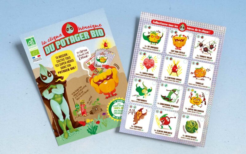 Floramedia Carrefour La clique heroique du potager BIO